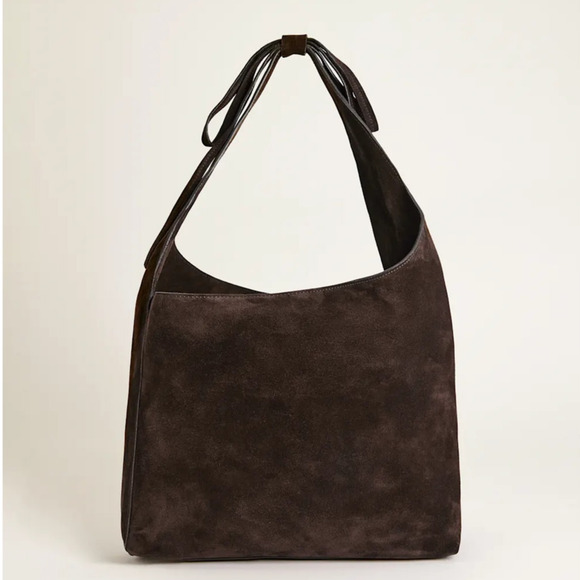 Reformation Medium Vittoria Tote Bag Boss Suede - Picture 11 of 11